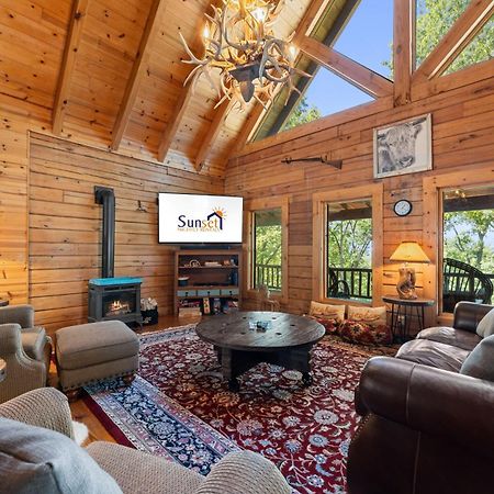 The Lazy K Cabin Cabin ブランソン エクステリア 写真