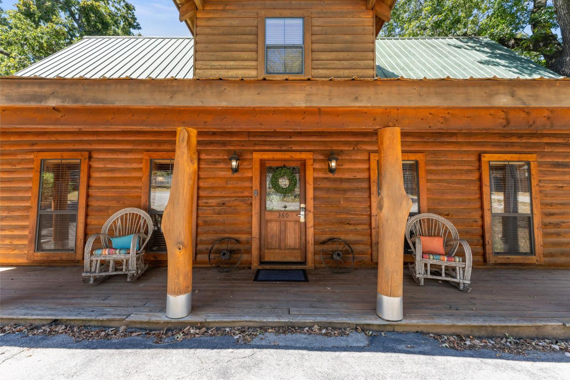 The Lazy K Cabin Cabin ブランソン エクステリア 写真