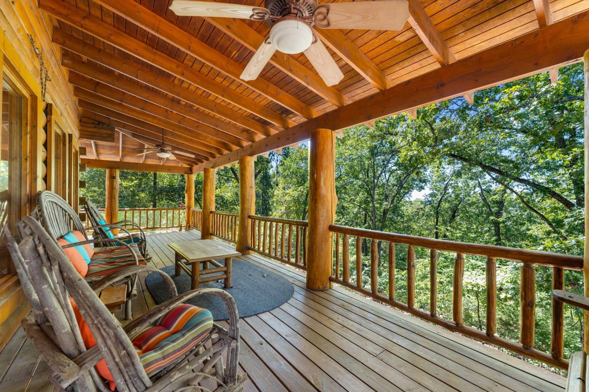 The Lazy K Cabin Cabin ブランソン エクステリア 写真