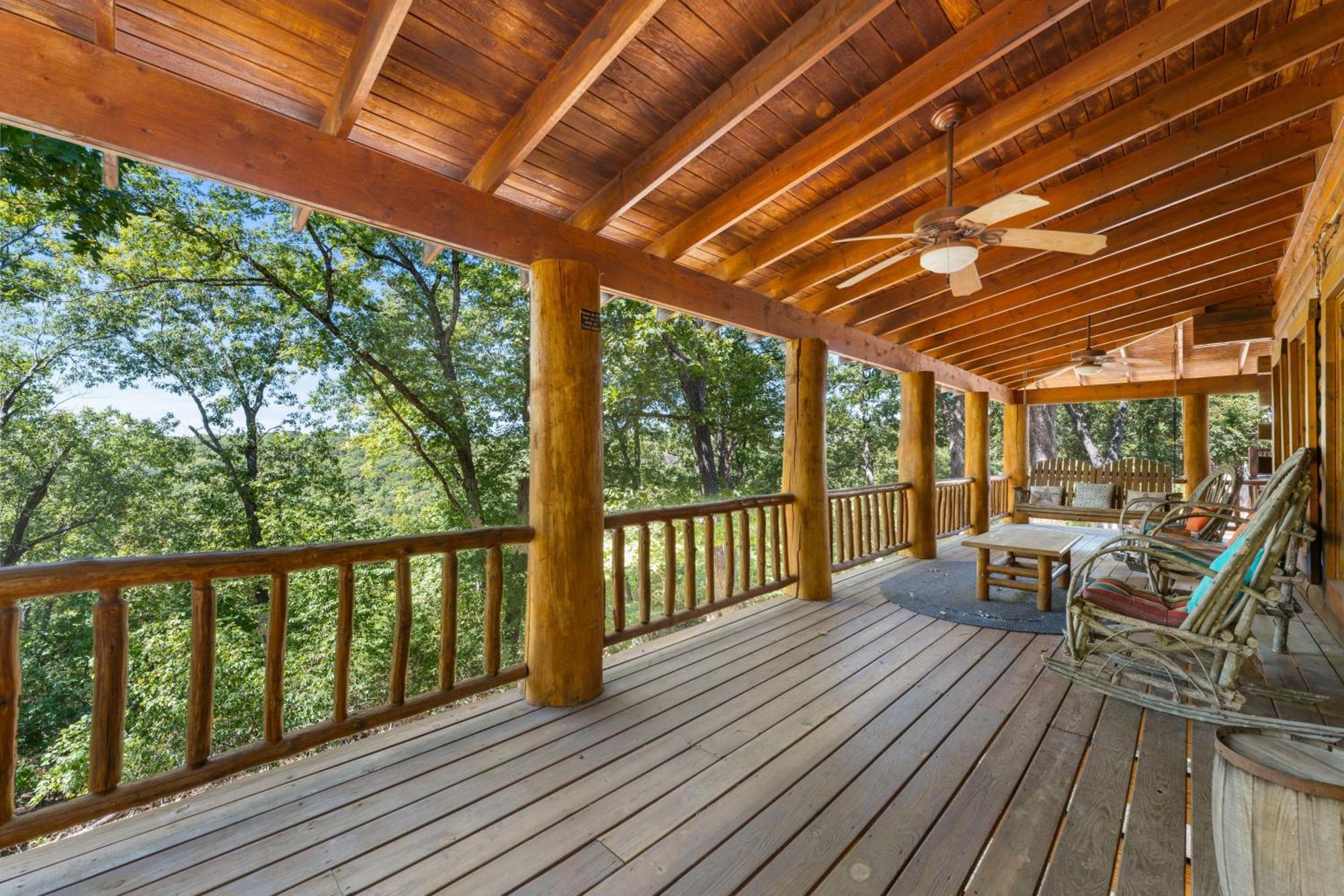 The Lazy K Cabin Cabin ブランソン エクステリア 写真